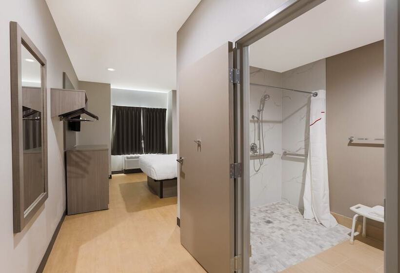 חדר דלוקס מותאם לאנשים עם מוגבלויות, Red Roof Inn Sulphur