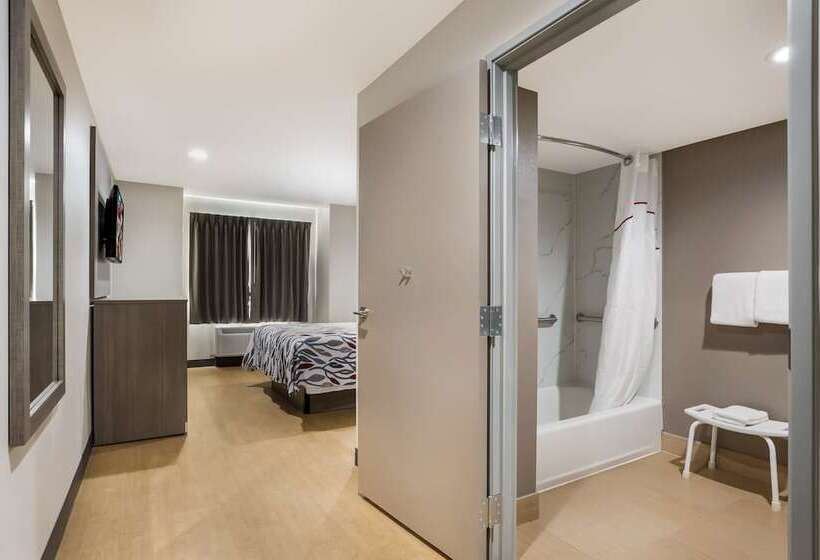 חדר דלוקס מותאם לאנשים עם מוגבלויות, Red Roof Inn Sulphur