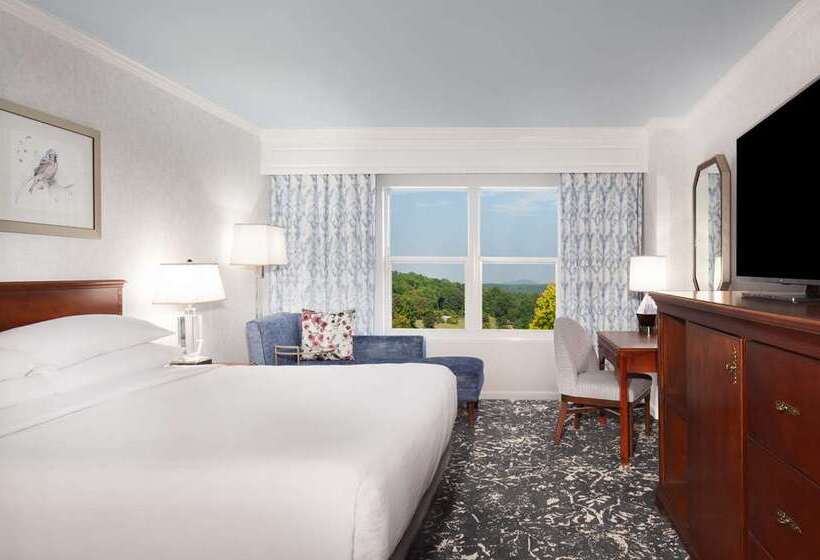 キングサイズベッドのスタンダードルーム, Hilton Atlanta/marietta Hotel & Conference Center