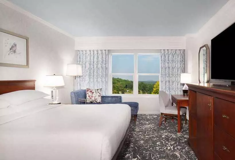 キングサイズベッドのスタンダードルーム, Hilton Atlanta/marietta Hotel & Conference Center