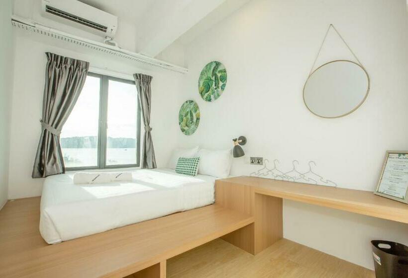 带海景的标准房, Homy Seafront Hostel