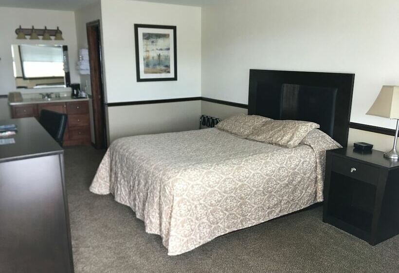 غرفة قياسية فردية سرير مزدوج, Flag's West Motel