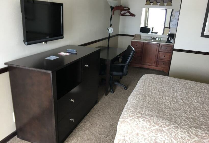 غرفة قياسية فردية سرير مزدوج, Flag's West Motel