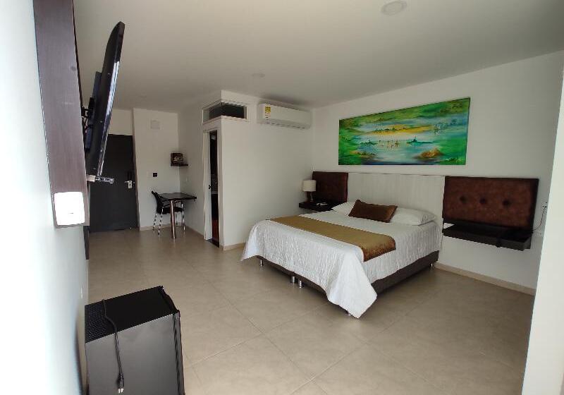 디럭스 룸, Andinos Plaza Florencia