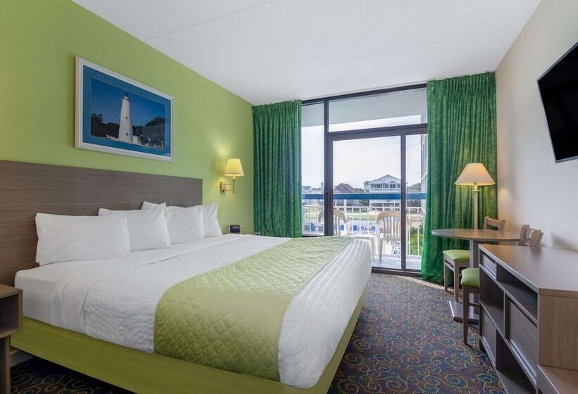 غرفة قياسية سرير مزدوج, Travelodge By Wyndham Outer Banks/kill Devil Hills