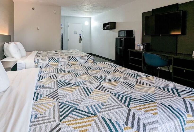 Номер Стандарт Адаптированный для Инвалидов, Motel 6danvers, Ma  Boston North