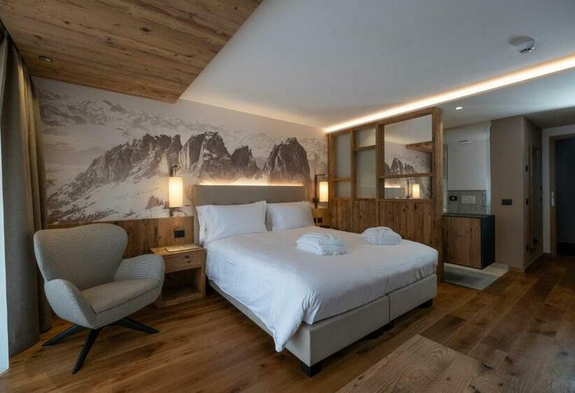 豪华房间, Ciampedie Luxury Alpine Spa