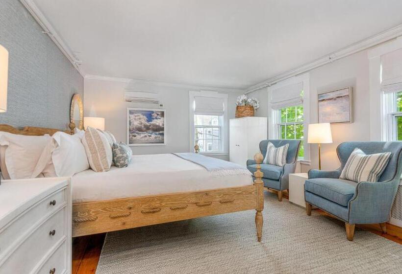 キングサイズベッドのデラックスルーム, Nantucket Periwinkle