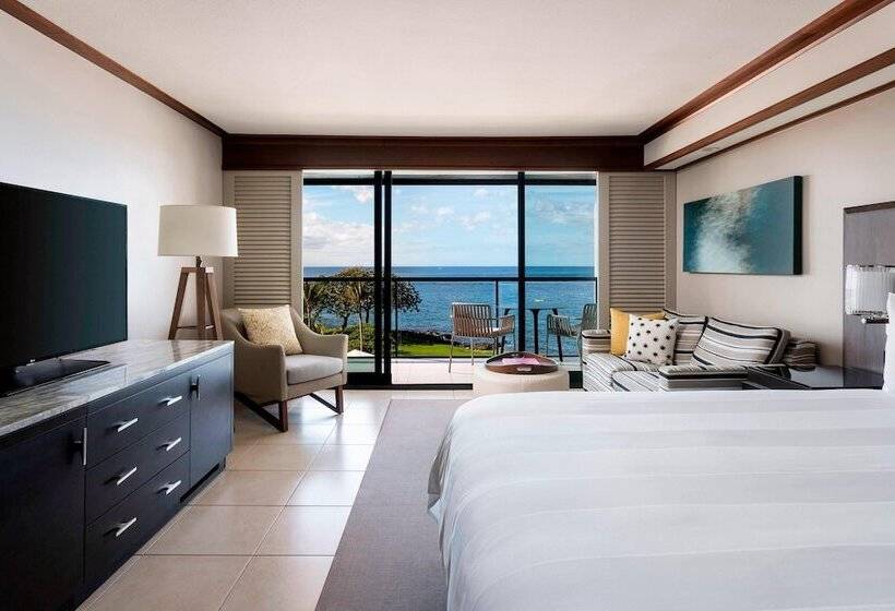 オーシャンビューのプレミアムルーム。, Wailea Beach Resort  Marriott, Maui