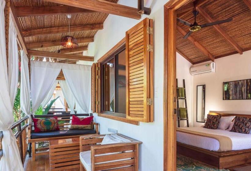 חדר סטנדרט נוף לבריכה, Black Bamboo B&b