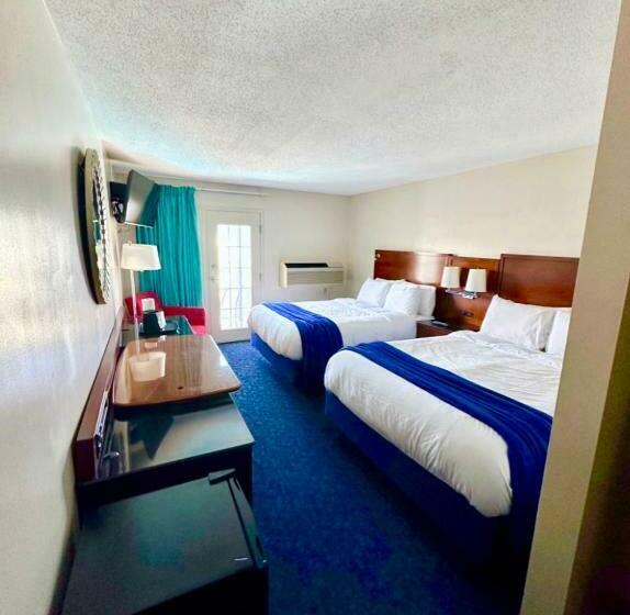 バルコニー付スタンダード４ベッドルーム, Islander Inn