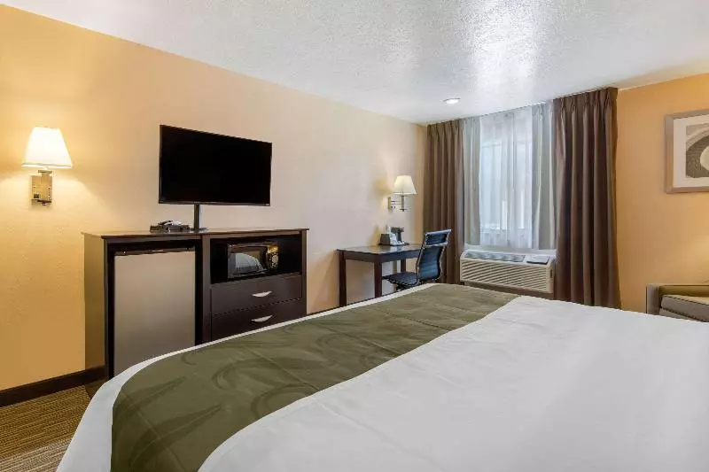 キングサイズベッドのスタンダードルーム, Quality Inn & Suites Albuquerque North Near Balloon Fiesta Park