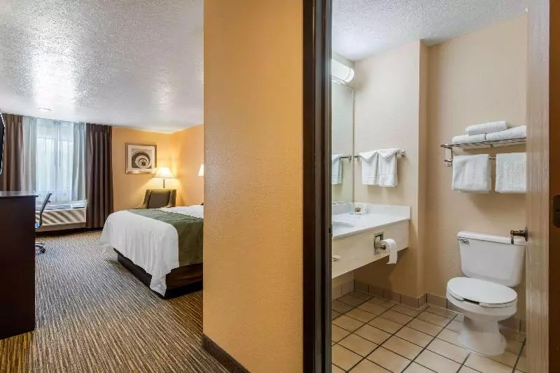 キングサイズベッドのスイートルーム, Quality Inn & Suites Albuquerque North Near Balloon Fiesta Park