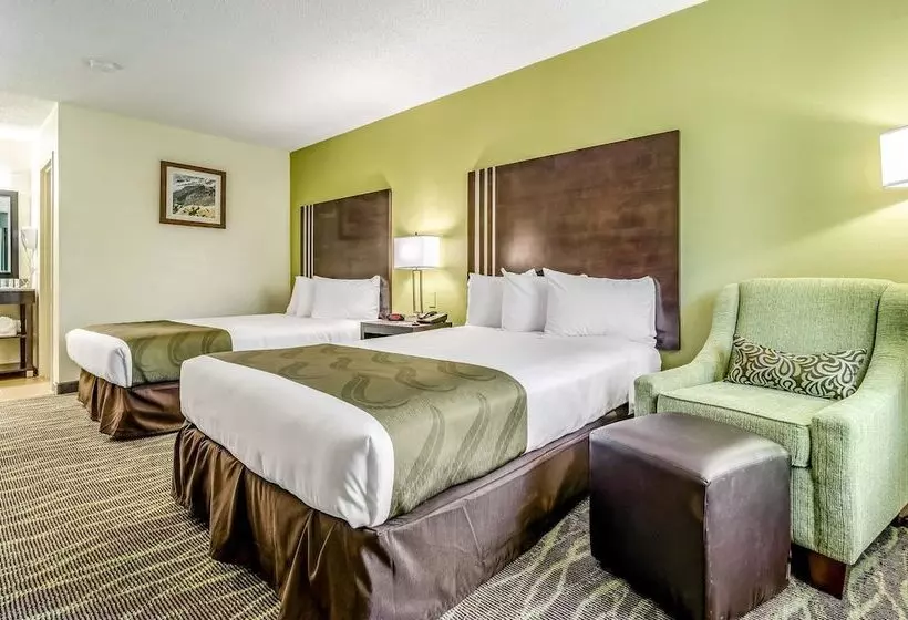２ダブルベッドのスタンダードルーム, Quality Inn & Suites Creedmor   Butner