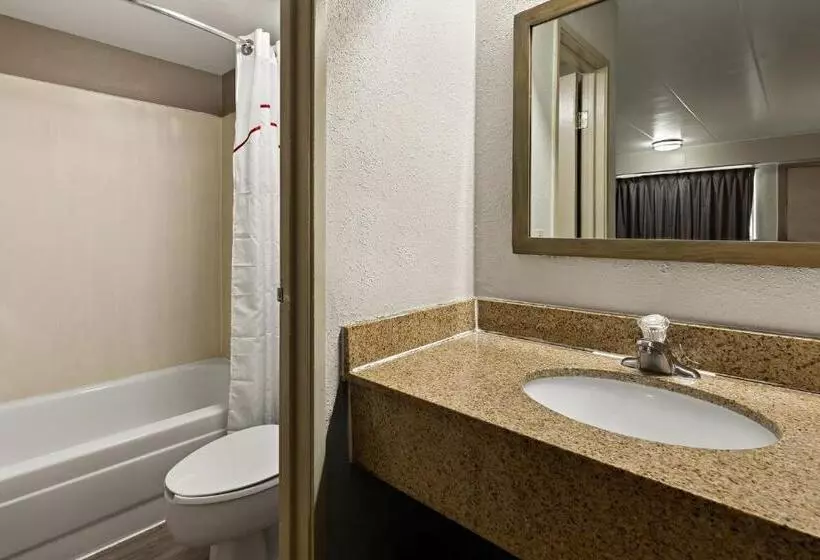 キングサイズベッドのスーペリアルーム, Red Roof Inn Cleveland  Independence