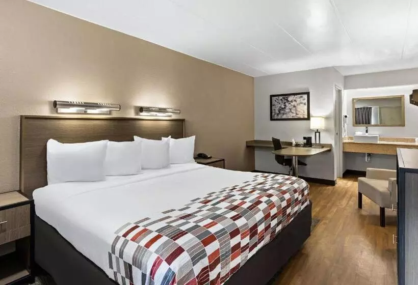 キングサイズベッドのスーペリアルーム, Red Roof Inn Cleveland  Independence