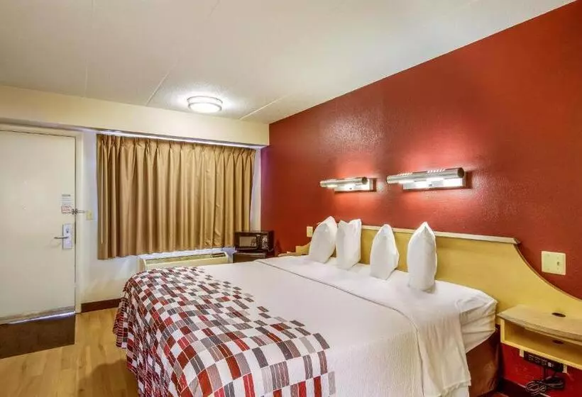 キングサイズベッドのスーペリアルーム, Red Roof Inn Detroit  Plymouth/ Canton