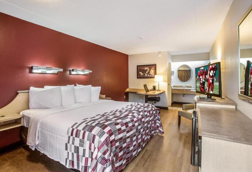 Номер Superior Кровать Кинг, Red Roof Inn Detroit  Plymouth/ Canton