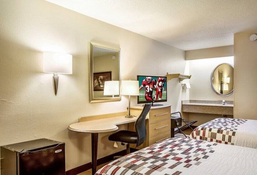 豪华房间, Red Roof Inn Detroit  Plymouth/ Canton