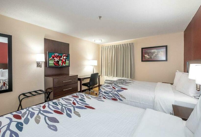 2ダブルベッドのスタンダードルーム, Red Roof Inn Raleigh Southwest  Cary