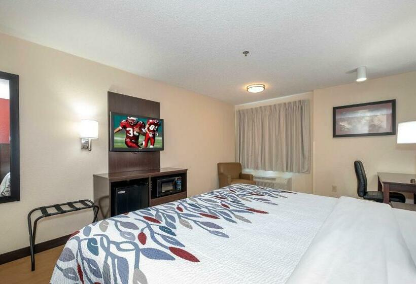 キングサイズベッドのスーペリアルーム, Red Roof Inn Raleigh Southwest  Cary