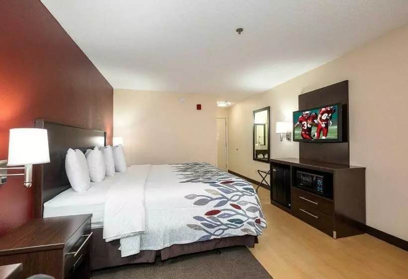 キングサイズベッドのスーペリアルーム, Red Roof Inn Raleigh Southwest  Cary