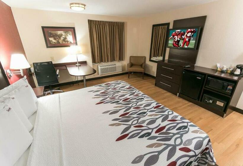 キングサイズベッドのスーペリアルーム, Red Roof Inn Raleigh Southwest  Cary