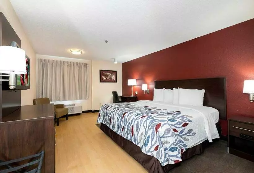 キングサイズベッドのスーペリアルーム, Red Roof Inn Raleigh Southwest  Cary