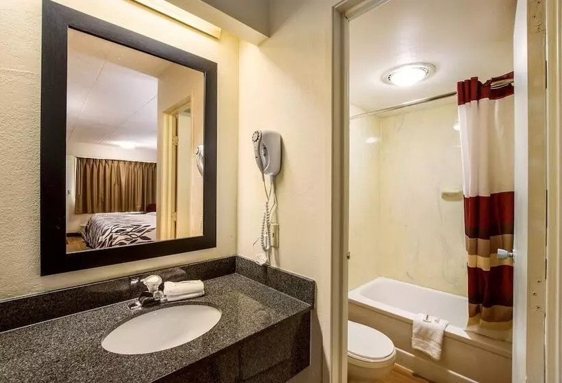 اتاق استاندارد با 2 تخت دوبل, Red Roof Inn Saginaw – Frankenmuth