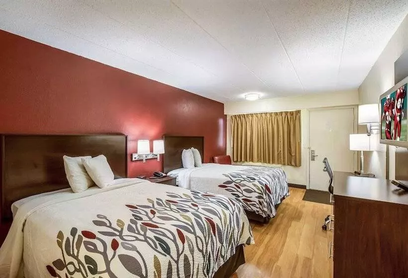اتاق استاندارد با 2 تخت دوبل, Red Roof Inn Saginaw – Frankenmuth