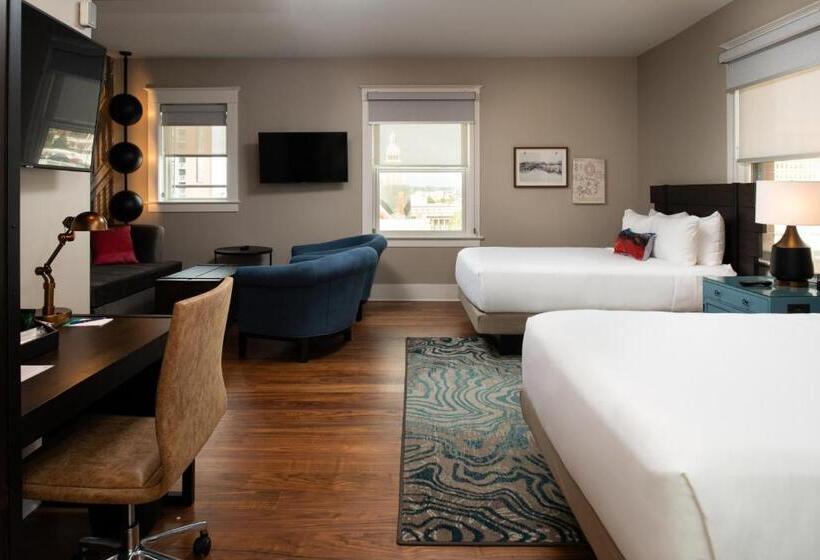Люкс 2 Спальни, Indigo Spokane Downtown, An Ihg