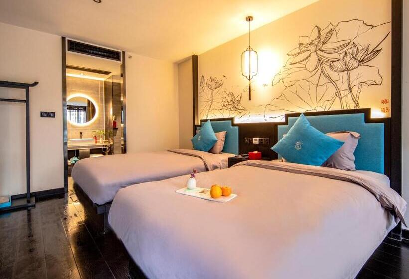 Номер Стандарт Вид на Сад, Xijian Hotel   Kunming Dongfeng East Road Dashuying Metro Station