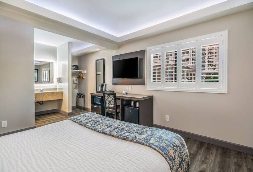 غرفة قياسية سرير مزدوج, Inn At 50  Long Beach Convention Center