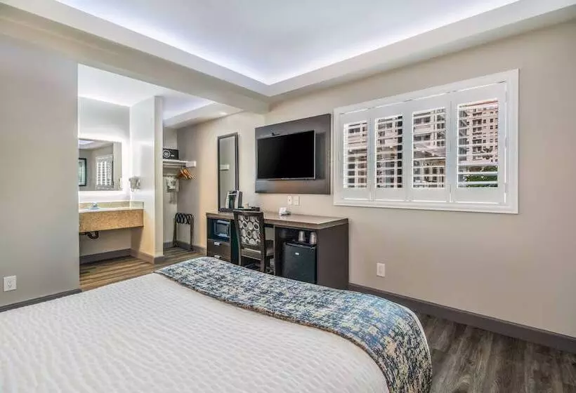 اتاق استاندارد با تخت دوبل, Inn At 50  Long Beach Convention Center