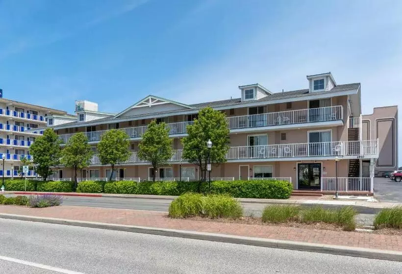 ２ダブルベッドのスタンダードルーム, Quality Inn Ocean City Beachfront
