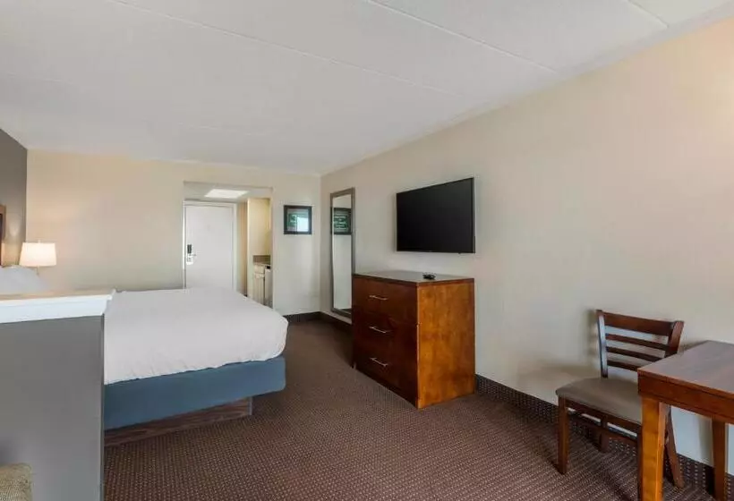 キングサイズベッドのスタンダードルーム, Quality Inn Ocean City Beachfront