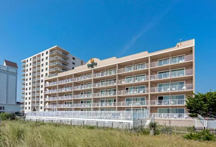 キングサイズベッドのスタンダードルーム, Quality Inn Ocean City Beachfront