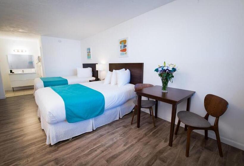 غرفه قياسيه سريرين مزدوجين, Regency Inn & Suites Sarasota