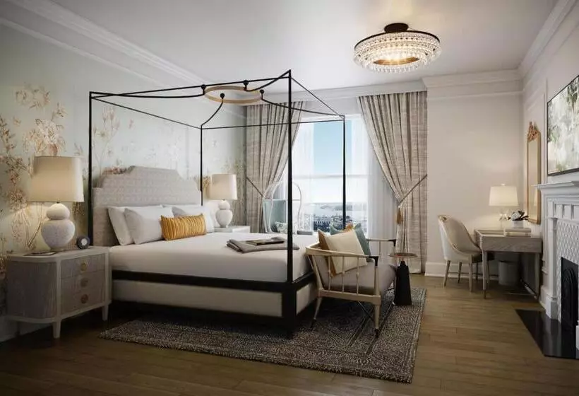 キングサイズベッドのクラブルーム, The Ritzcarlton, New Orleans