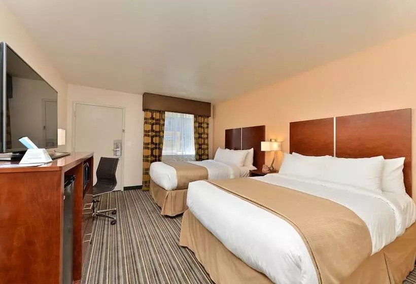 اتاق استاندارد با 2 تخت دوبل, Motel 6 Martinez, Ca