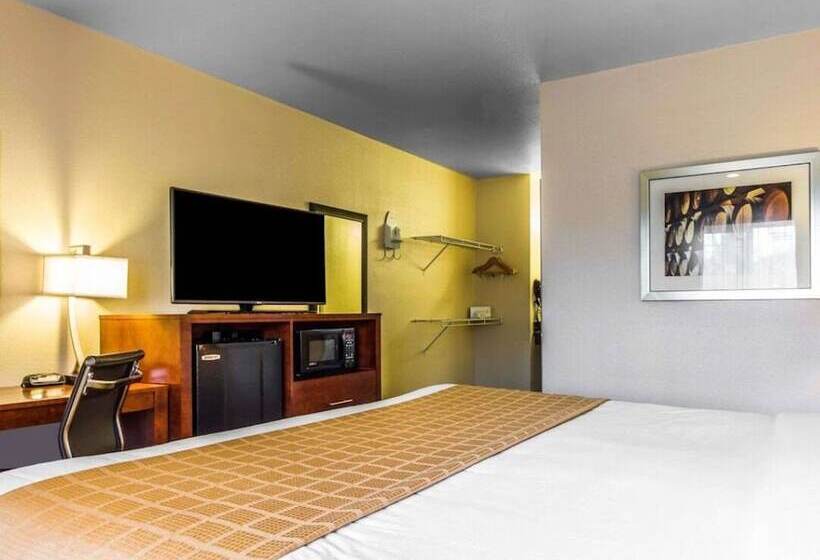 غرفه قياسيه سريرين مزدوجين, Motel 6 Martinez, Ca