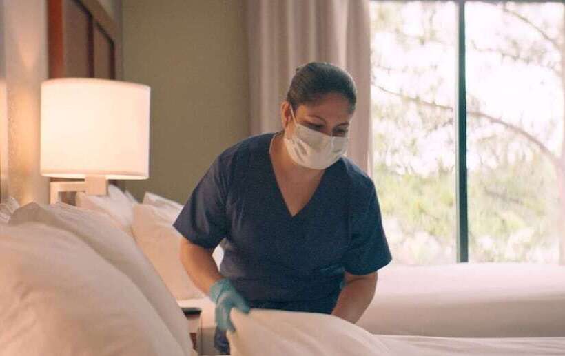 غرفه قياسيه سريرين مزدوجين, Motel 6 Martinez, Ca