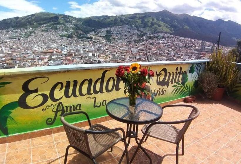 דירת חדר, Itchimbia Garden Con La Mejor Vista De Quito Y Spa