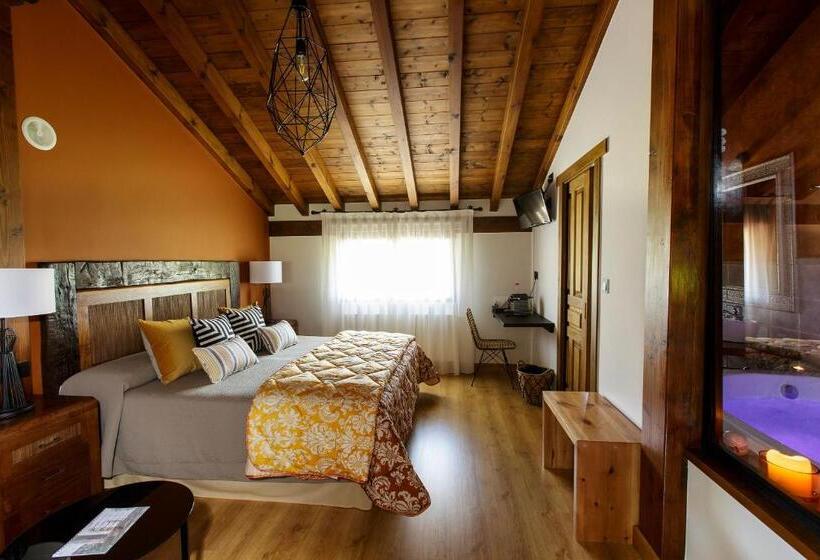 带大床的套房, Posada El Azufral