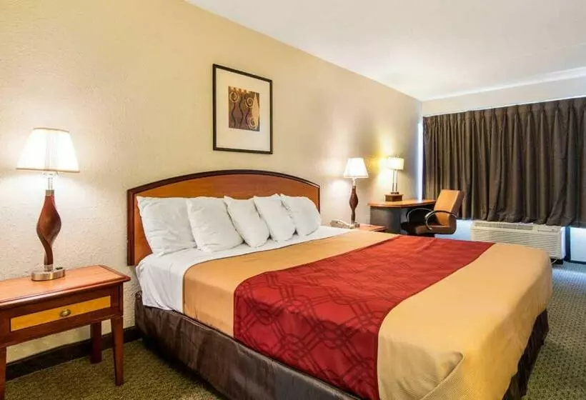 キングサイズベッドのスタンダードルーム, Econo Lodge Inn & Suites Conference Center Dublin