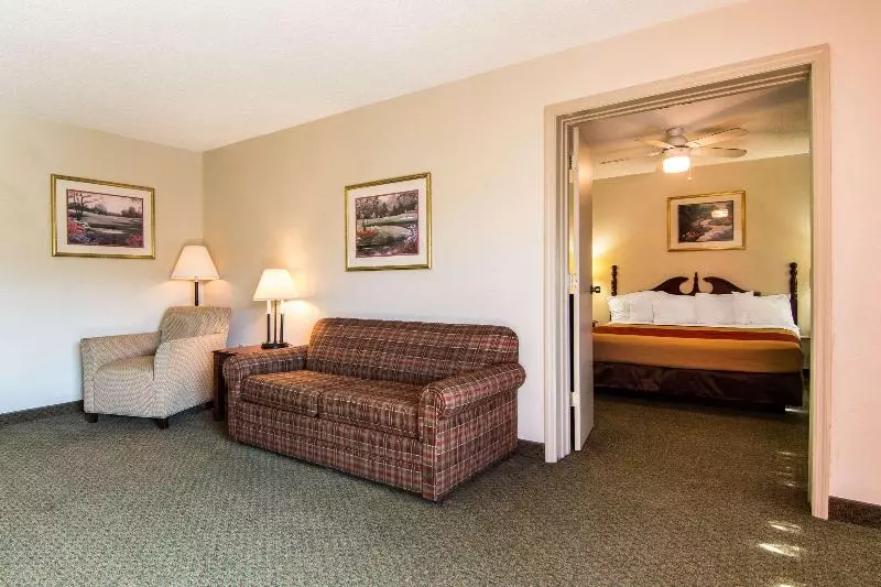 キングサイズベッドのスイートルーム, Econo Lodge Inn & Suites Conference Center Dublin