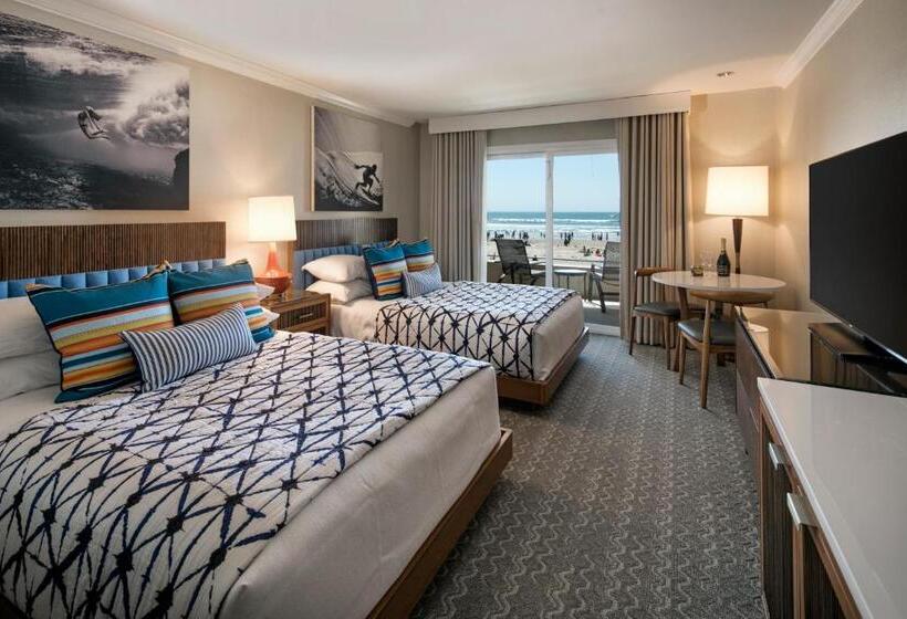اتاق استاندارد با 2 تخت دوبل, Sandcastle Hotel On The Beach