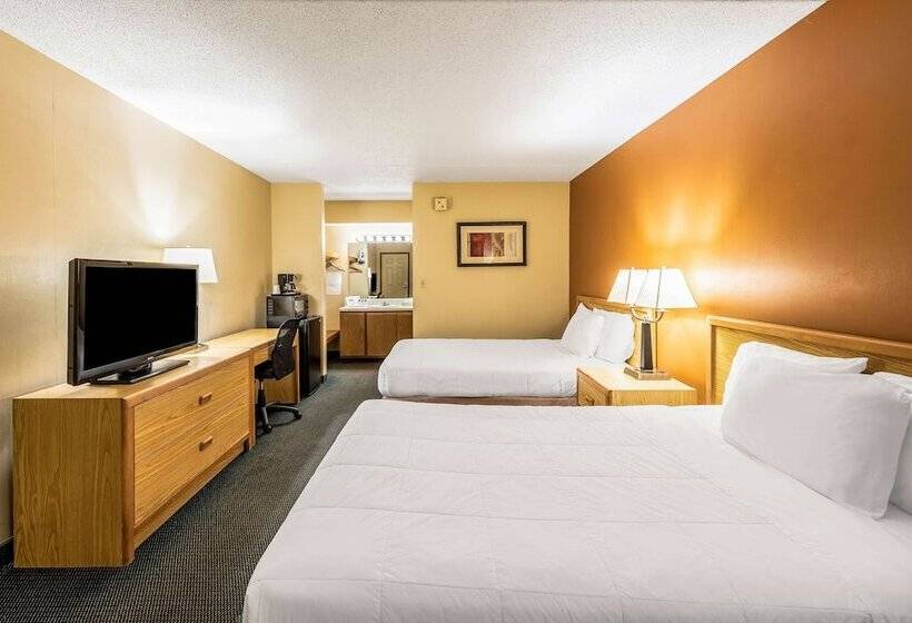 غرفه قياسيه سريرين مزدوجين, Americas Best Value Inn St. Marys