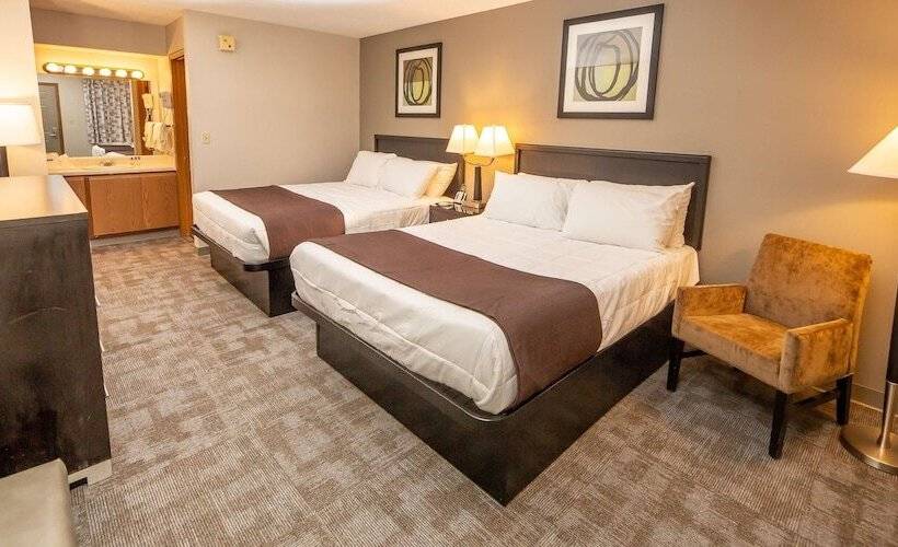 Номер Стандарт 2 Двуспальные Кровати, Americas Best Value Inn St. Marys
