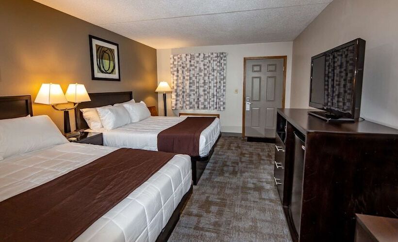 غرفه قياسيه سريرين مزدوجين, Americas Best Value Inn St. Marys